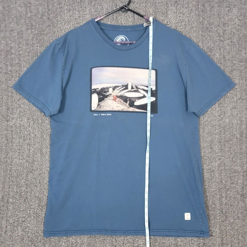 O'Neill Surf Co T-Shirt Mens XXL 2X Blue Bernie Baker Collaboration Surfing Tee - Picture 3 of 8